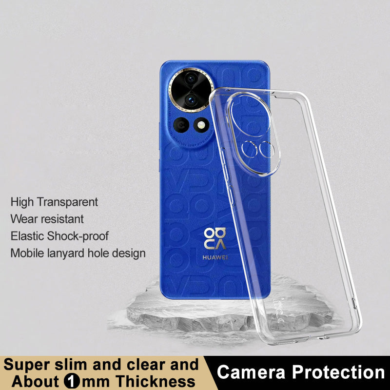 IMAK UX-5 Series for Huawei nova 12 Pro 5G / nova 12 Ultra 5G Phone Case Soft TPU Cover (Slim Style) IMAK UX-5 Series for Huawei nova 12 Pro 5G / nova 12 Ultra 5G Phone Case Soft TPU Cover (Slim Style)